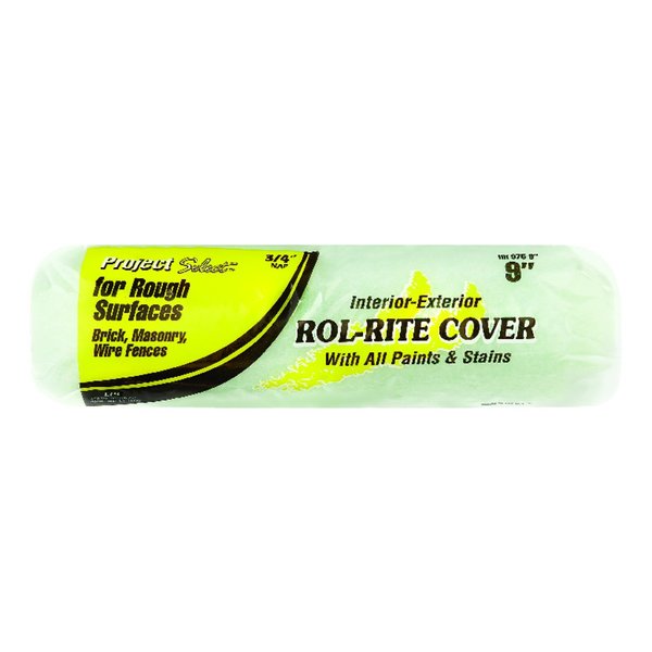 Rol-Rite Project Select  Polyester 9 in. W X 3/4 in. Regular Paint Roller Cover RR 975 0900
